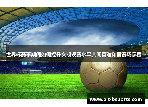 世界杯赛事期间如何提升文明观赛水平共同营造和谐赛场氛围