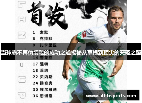 当球霸不再伪装我的成功之道揭秘从草根到顶尖的突破之路
