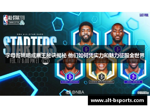字母哥姚明成票王秘诀揭秘 他们如何凭实力和魅力征服全世界